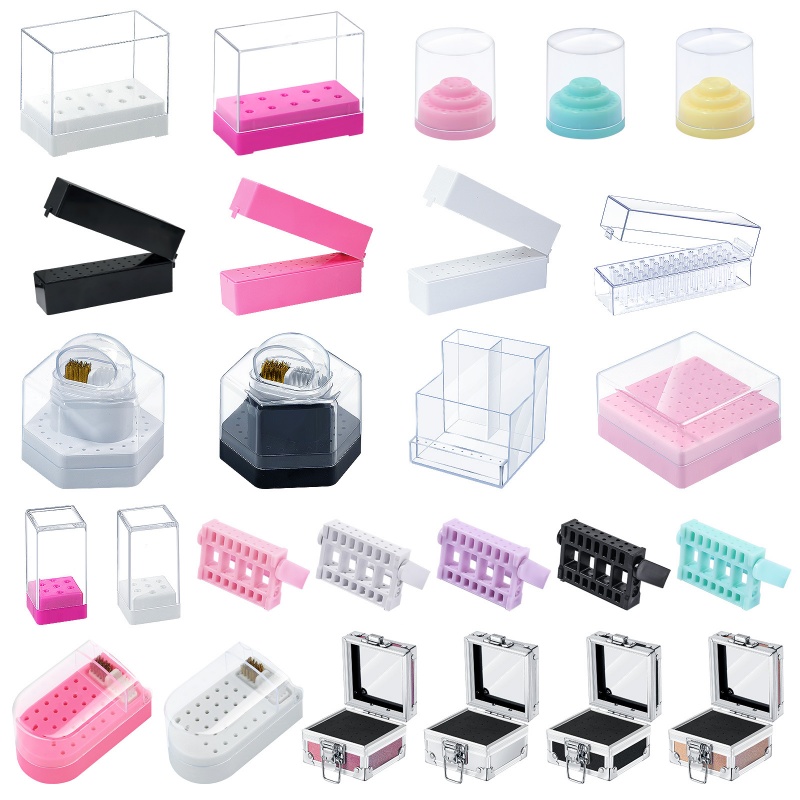 Acrylic Nail Drill Storage Box